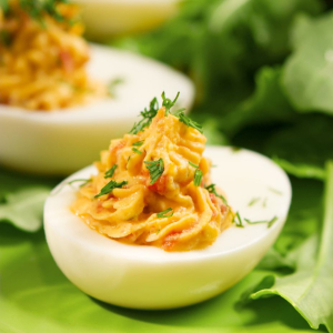 jajka faszerowane suszonymi pomidorami