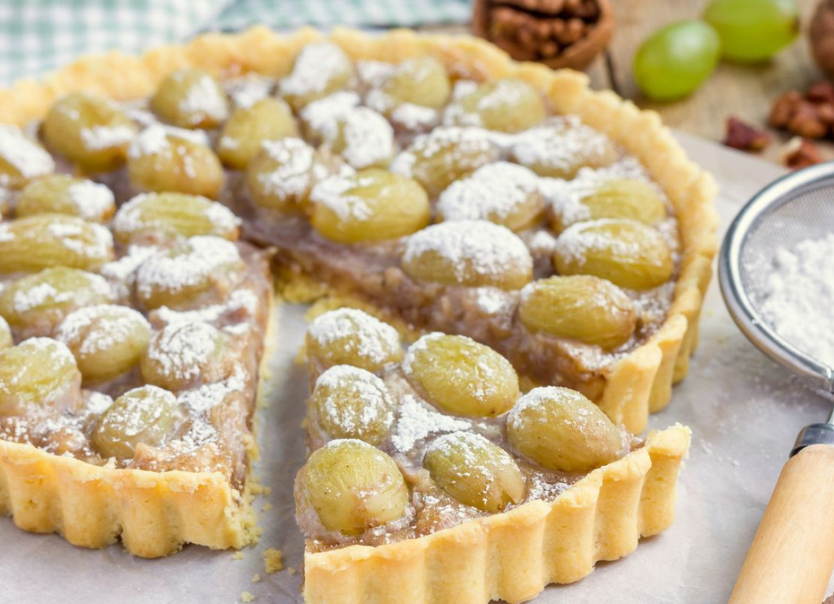 Ciasto z winogronami