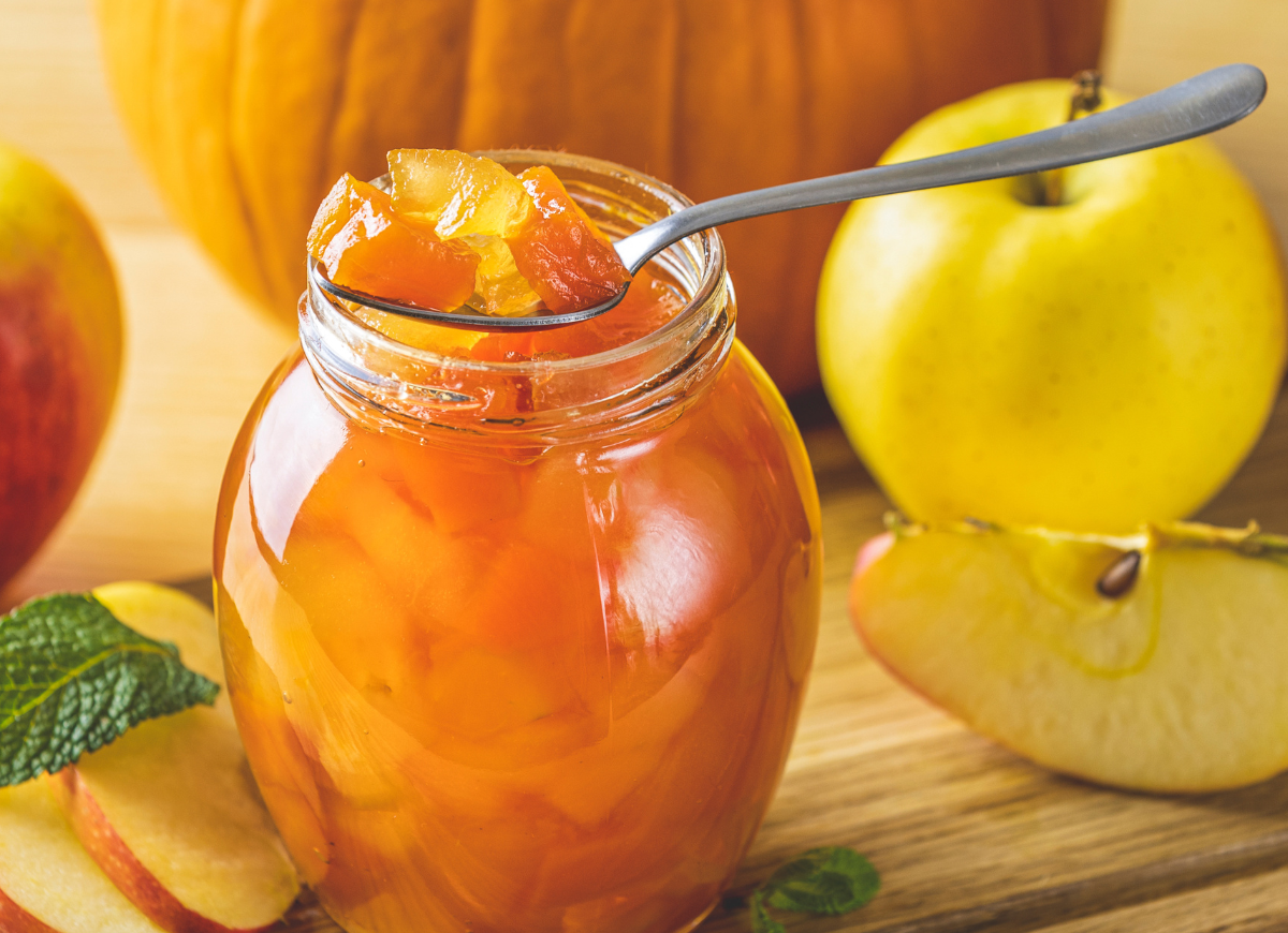 dżem z dyni i jabłka