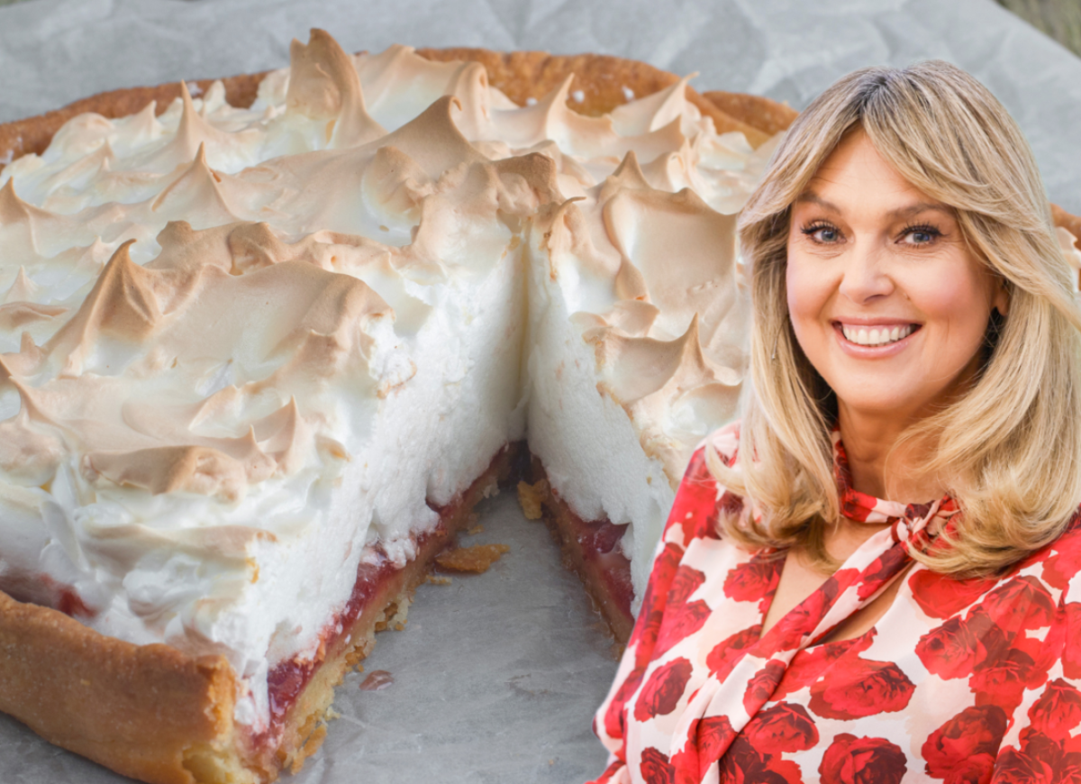 Kruche ciasto z bezą