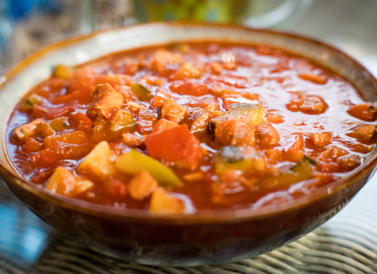 leczo z papryki, cukinii i dyni