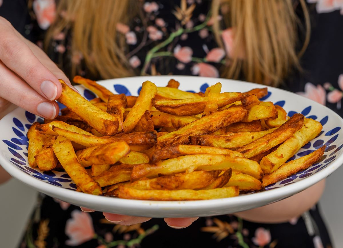 trik na chrupiące frytki