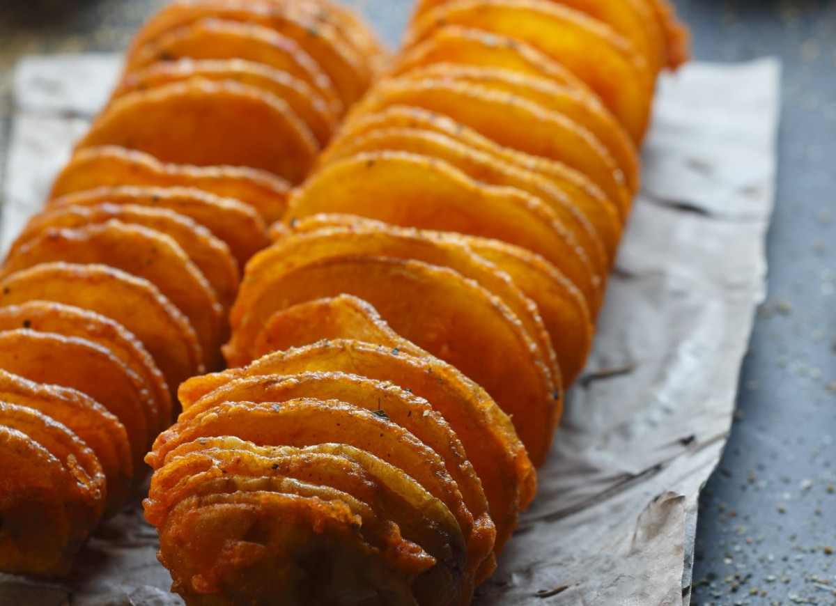 pieczone marchewki hasselback