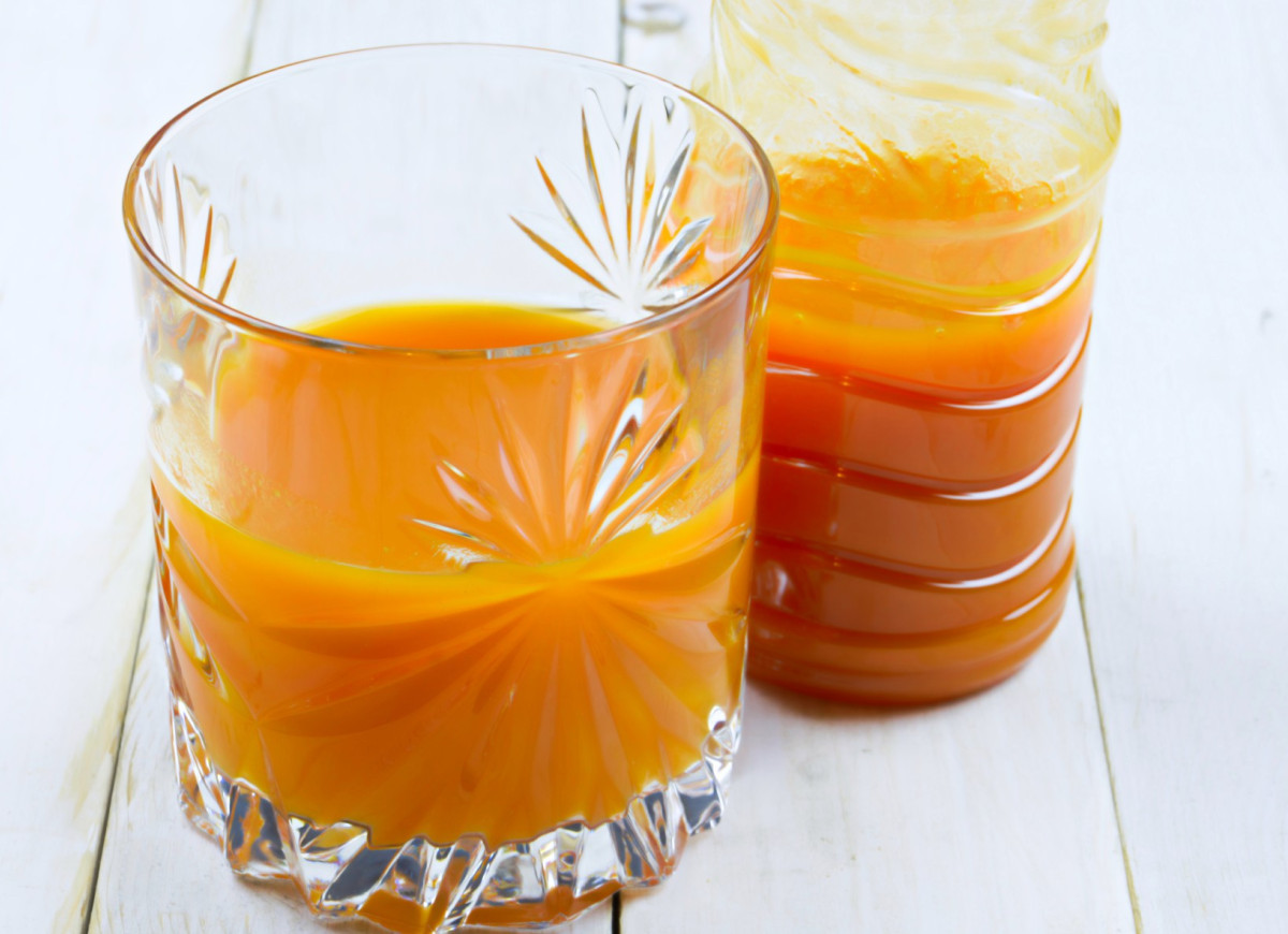 sok przecierowy z jabłek i marchewek