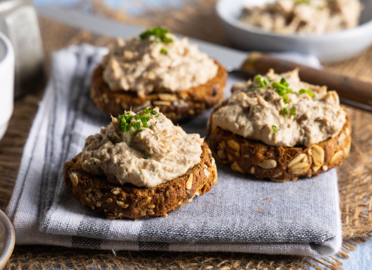 wegańska pasta z tuńczyka