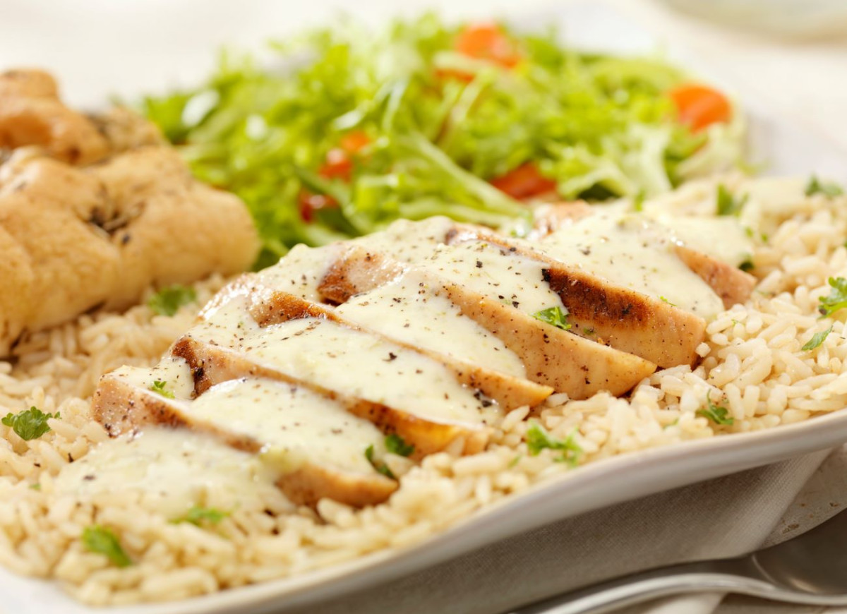 kurczak w sosie serowym