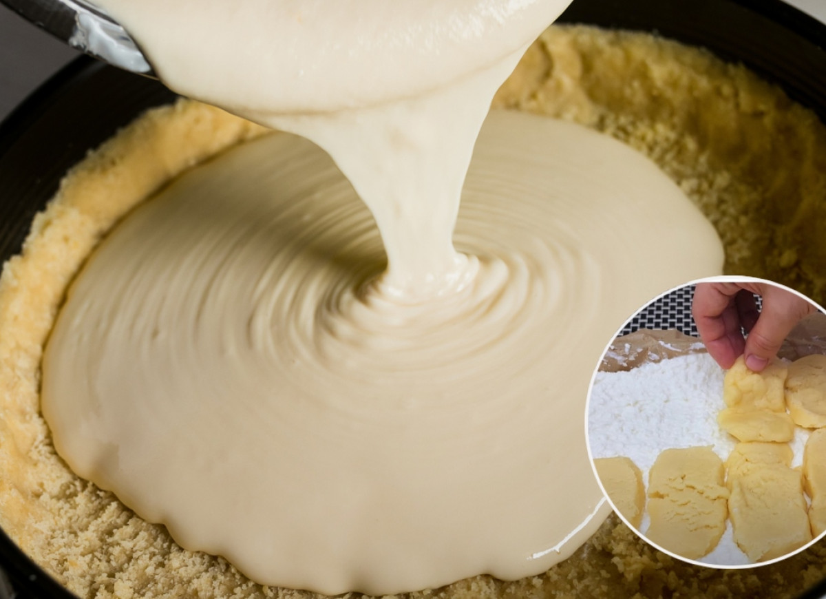 sernik na kruchym spodzie