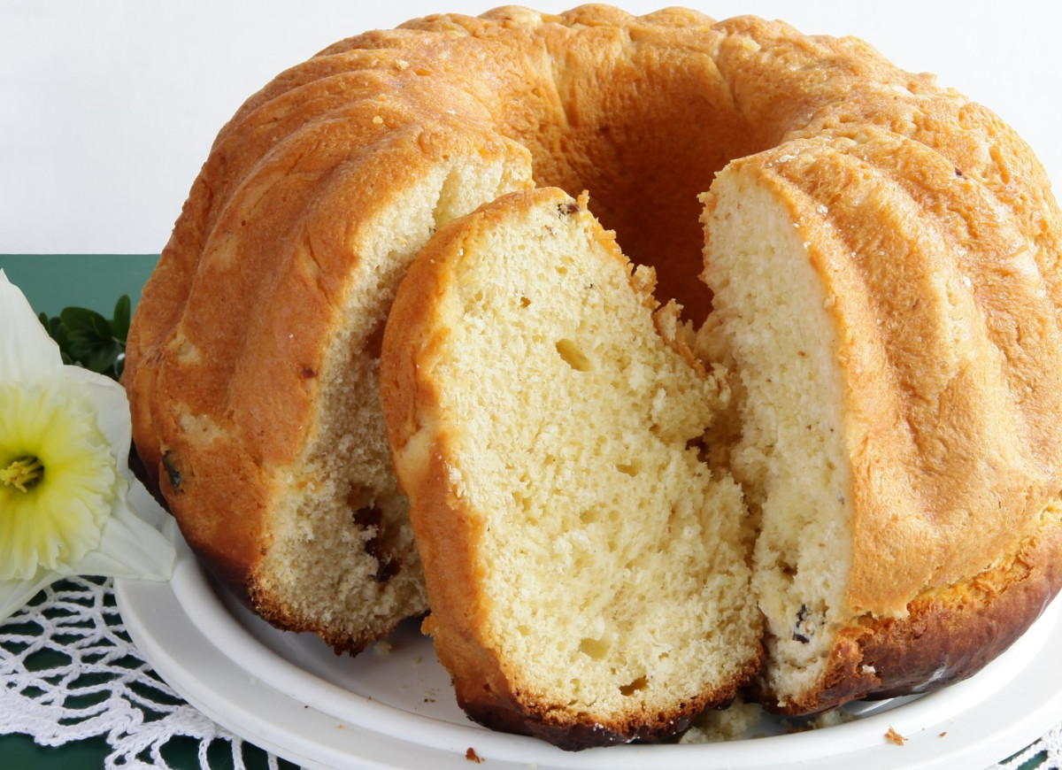 Babka drożdżowa z ziemniakami