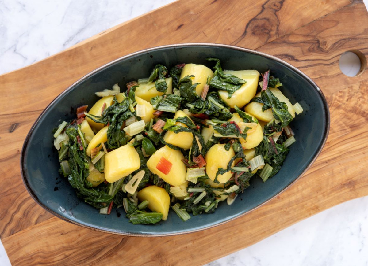 botwinka z ziemniakami