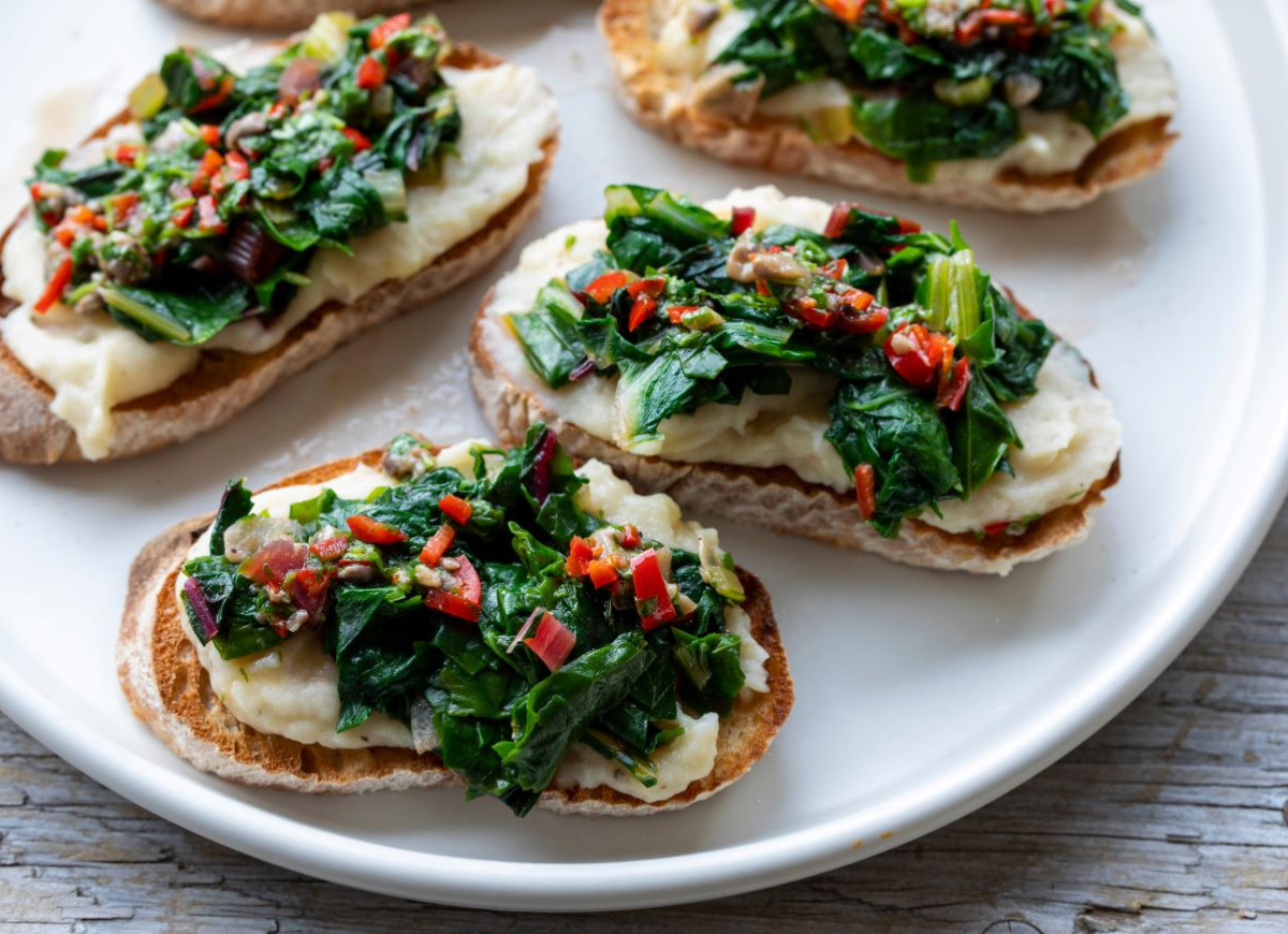 crostini z botwinką