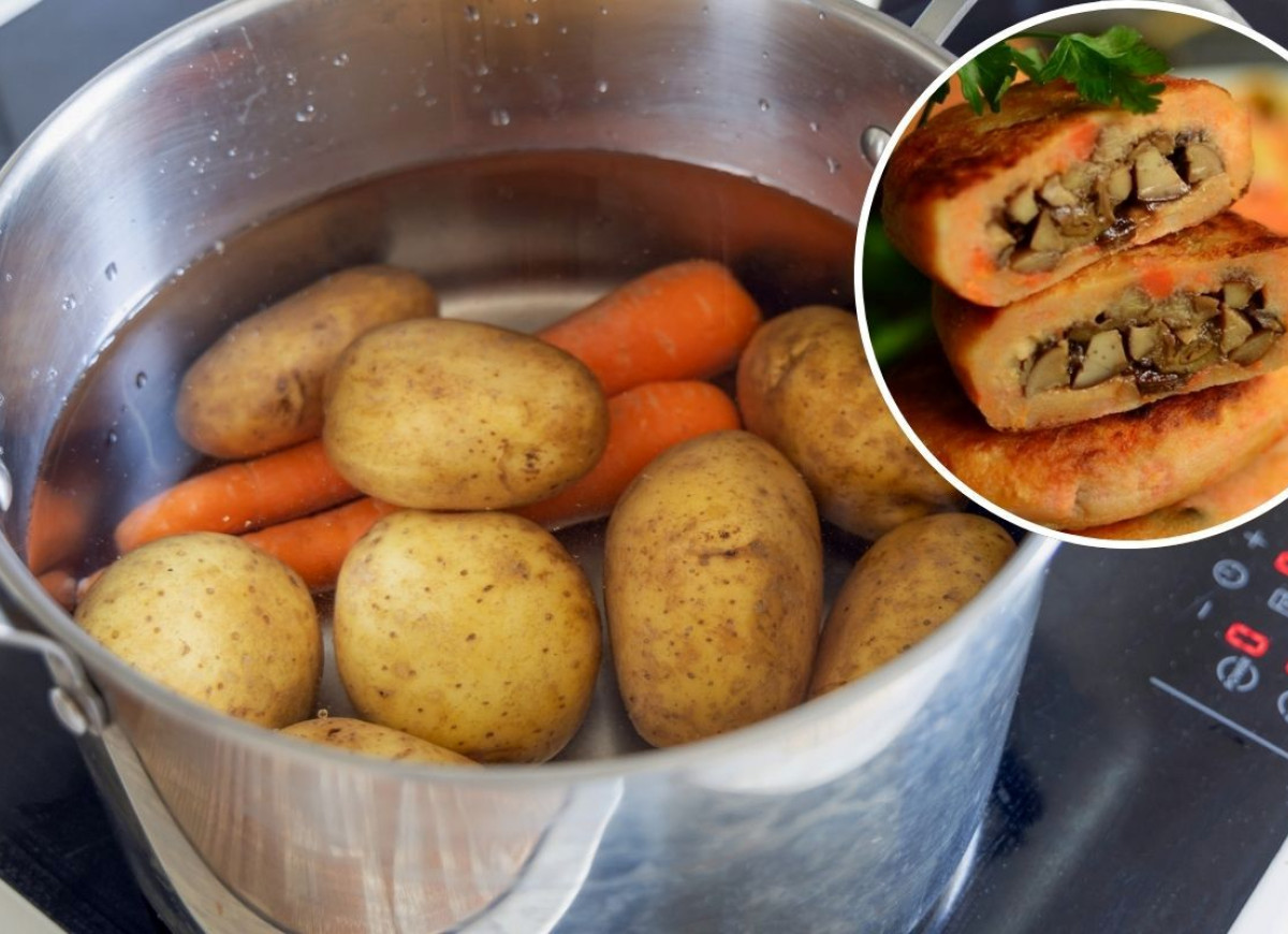 kartoflaki kobylowolskie z grzybami