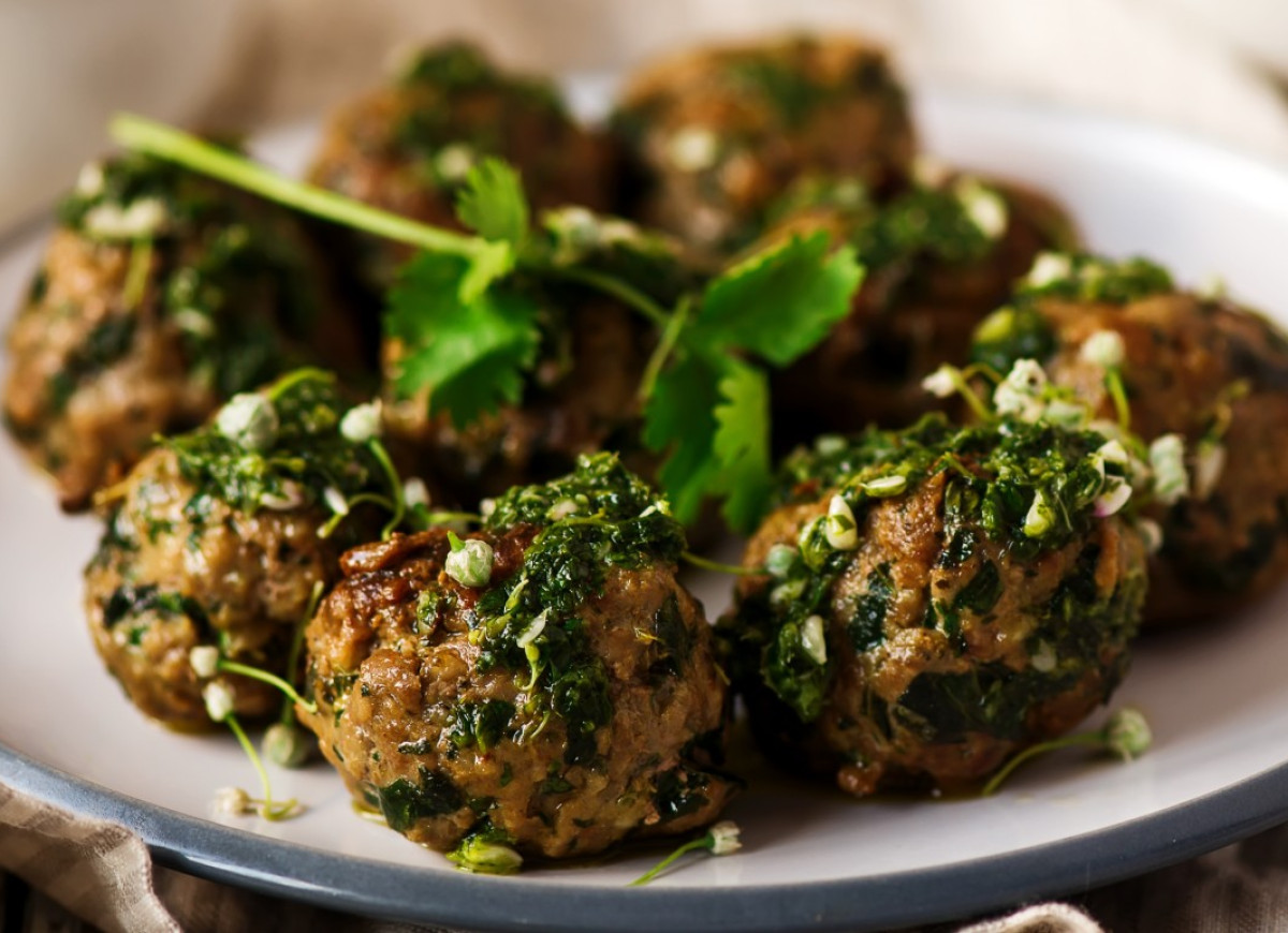 klopsiki z botwinką