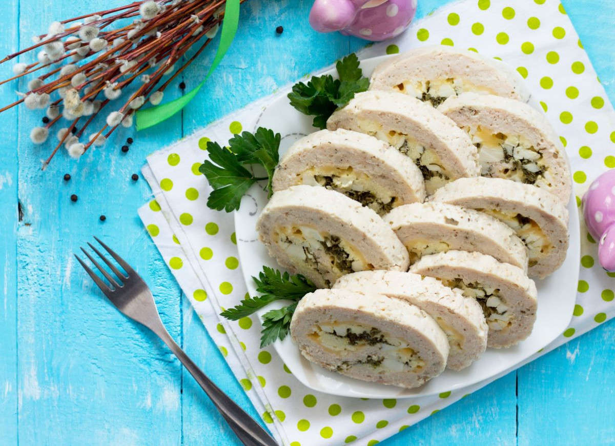 rolada wielkanocna z jaj