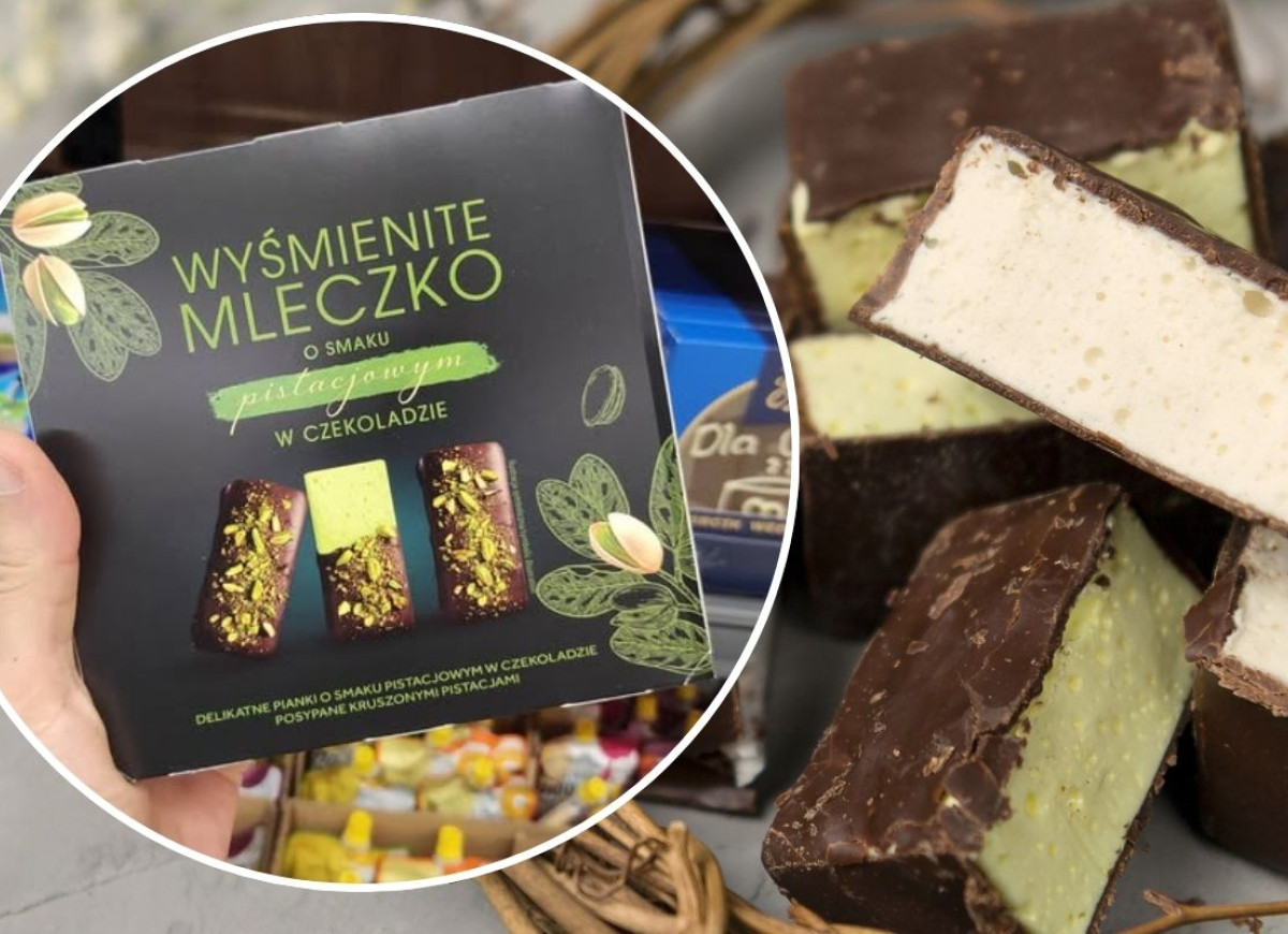 dubajska pistacjowa pianka z Lidla