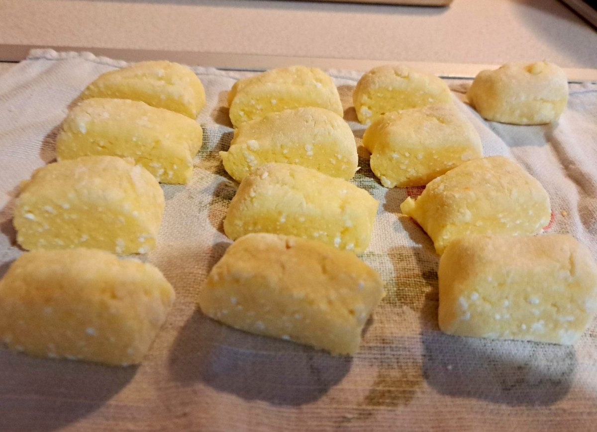 kluski leniwe z kaszą manną