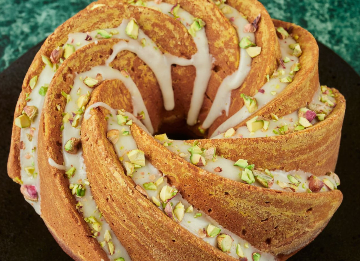 pistacjowa babka wielkanocna