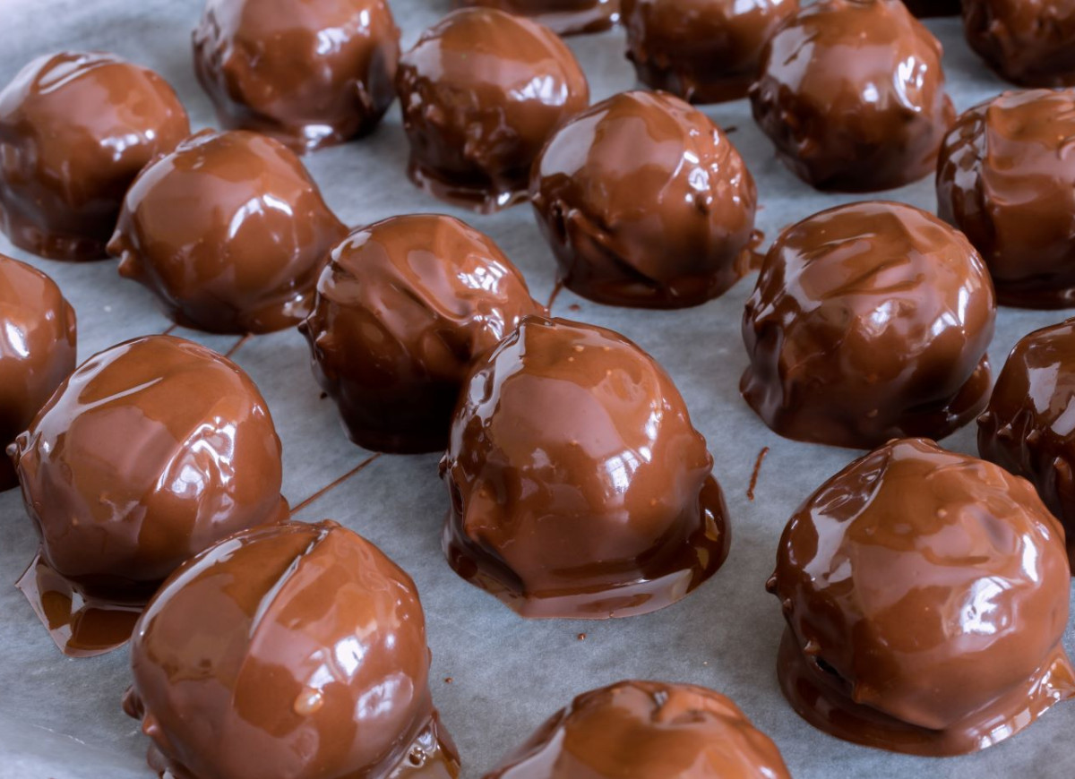 proteinowe trufle czekoladowe