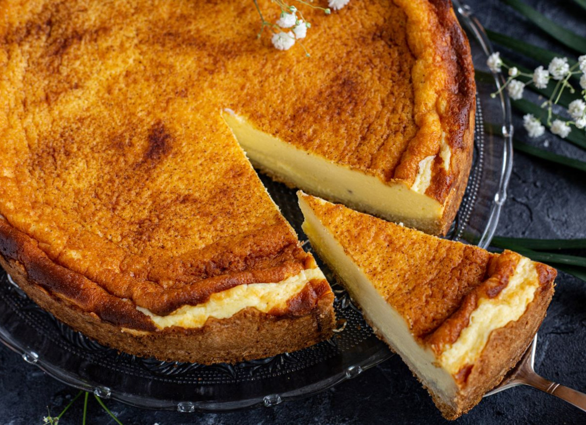 sernik na mleku skondensowanym