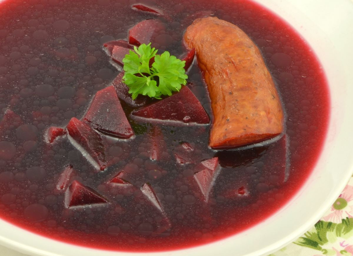 barszcz czerwony na Wielkanoc