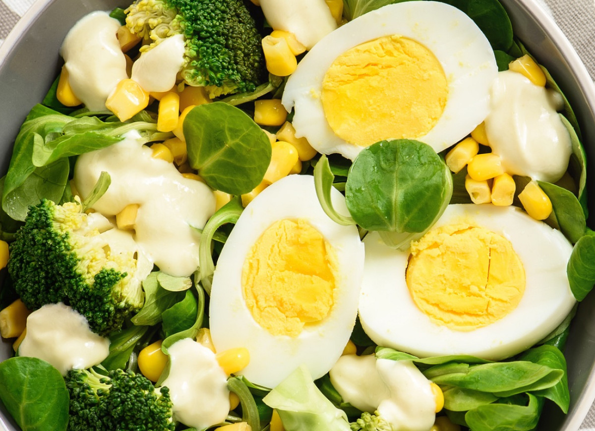 sałatka z brokułami