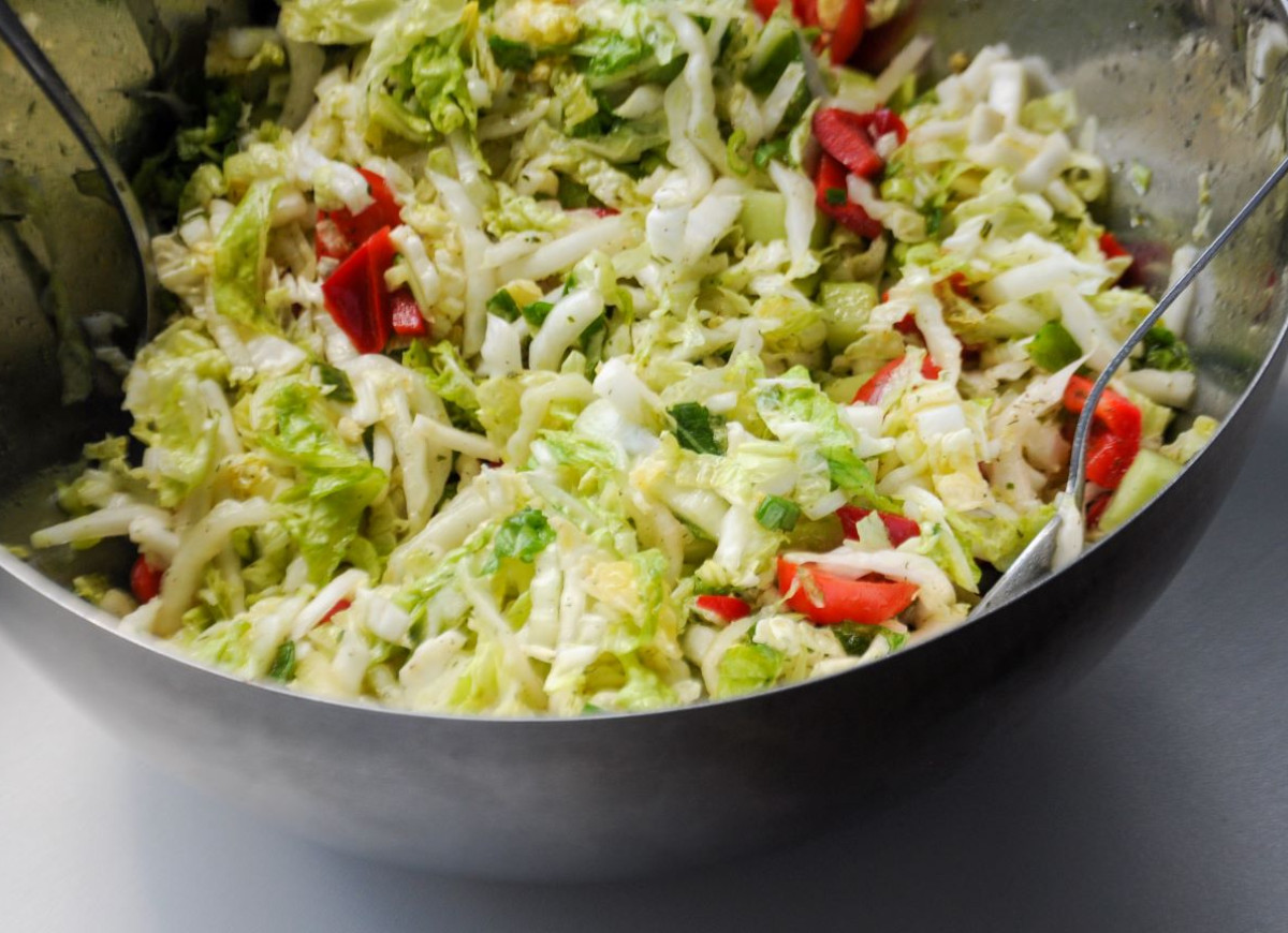 szybka surówka z kapusty pekińskiej