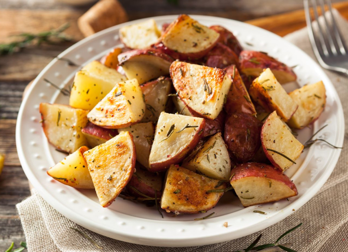 ziemniaki pieczone z rozmarynem