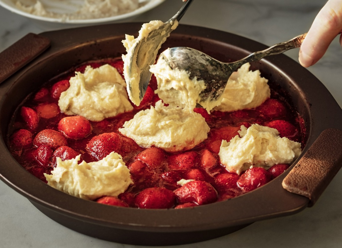 ciasto z truskawkami