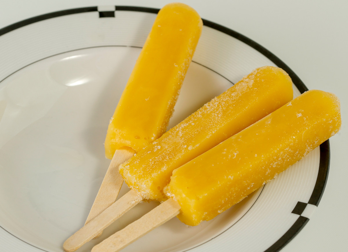 lody z kwiatów mniszka