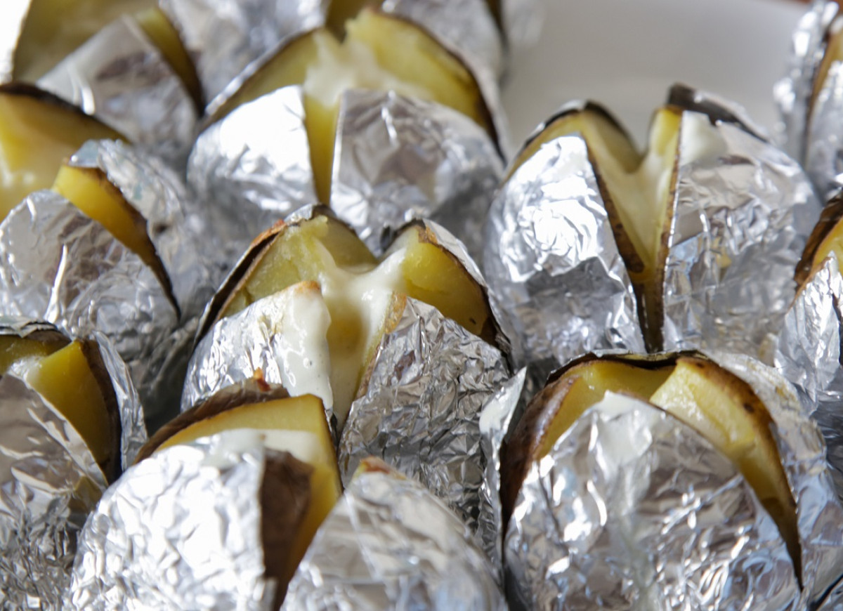 młode ziemniaki z grilla