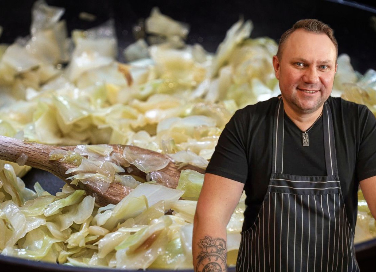 schabowe na młodej kapuście