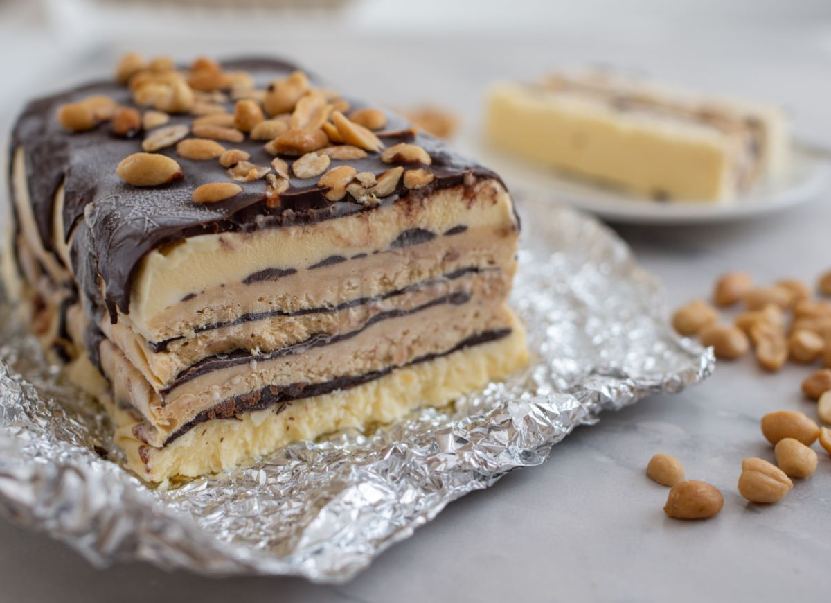 semifreddo z masła orzechowego