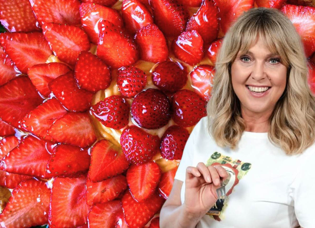 tarta z truskawkami i mascarpone