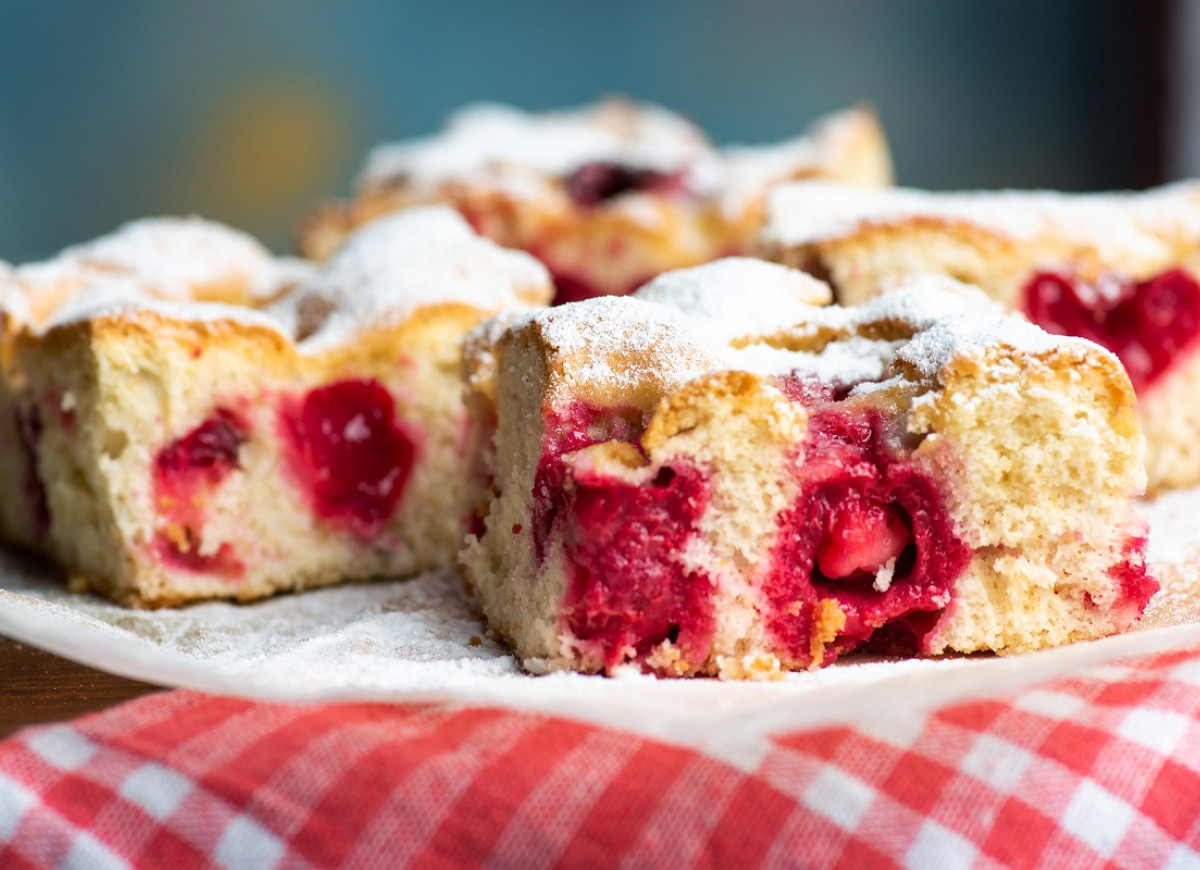 ciasto z czereśniami