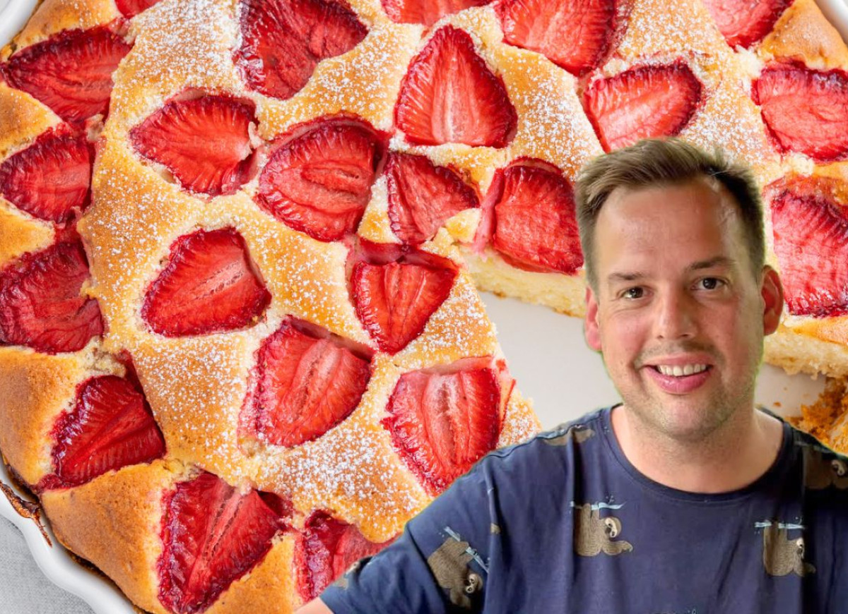 ciasto z truskawkami