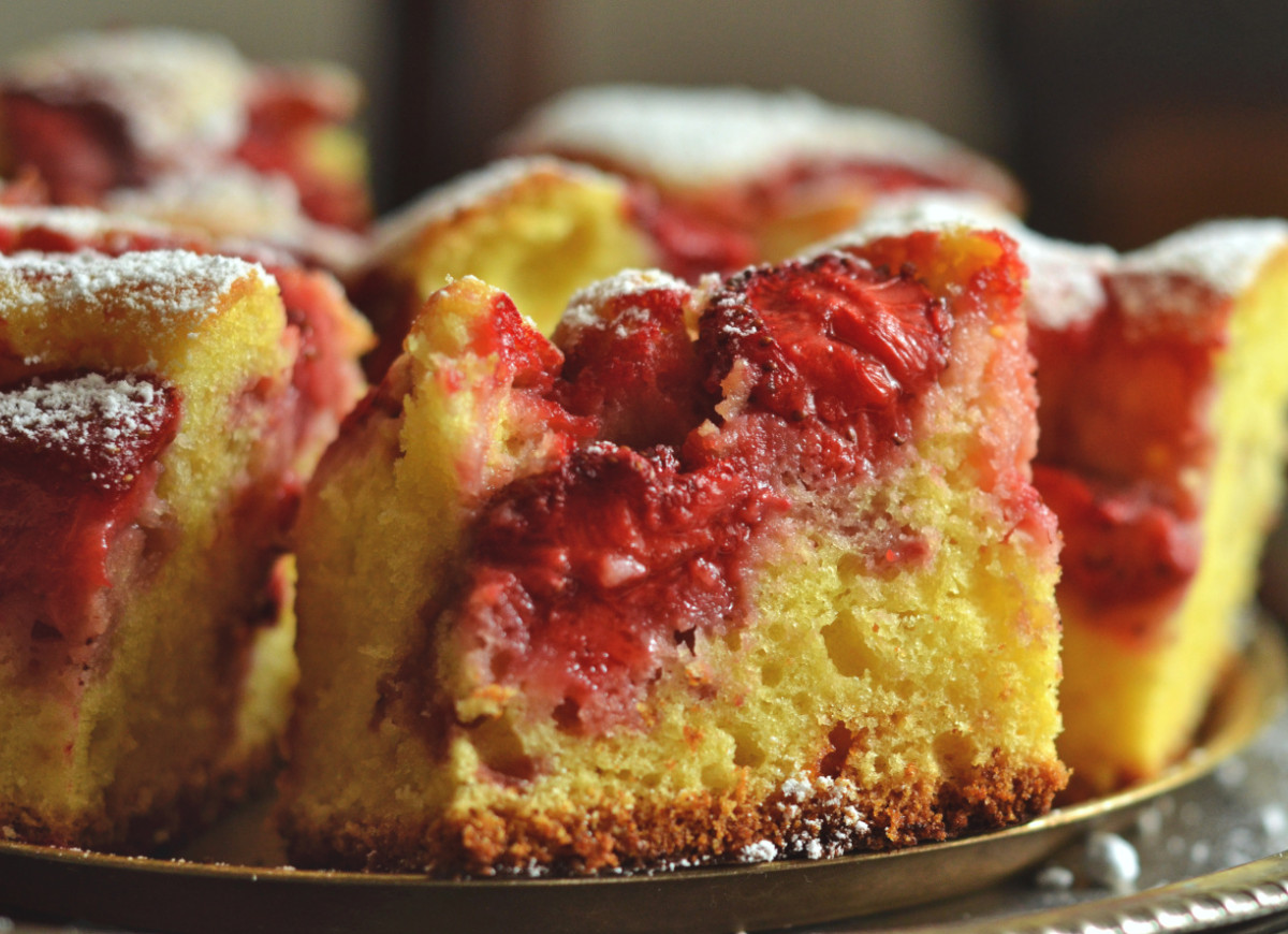 Ciasto z truskawkami