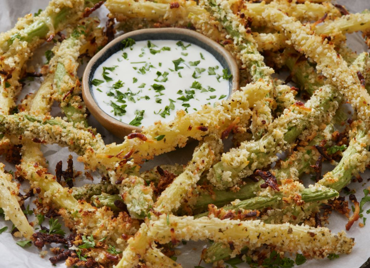 fasolka szparagowa z air fryera