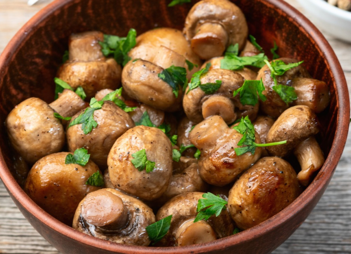 pieczarki z air fryera