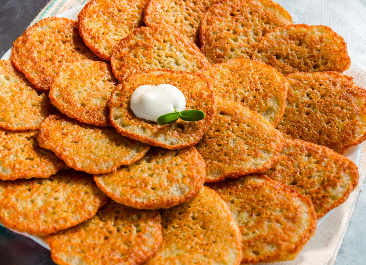 Placki ziemniaczane bez jajka