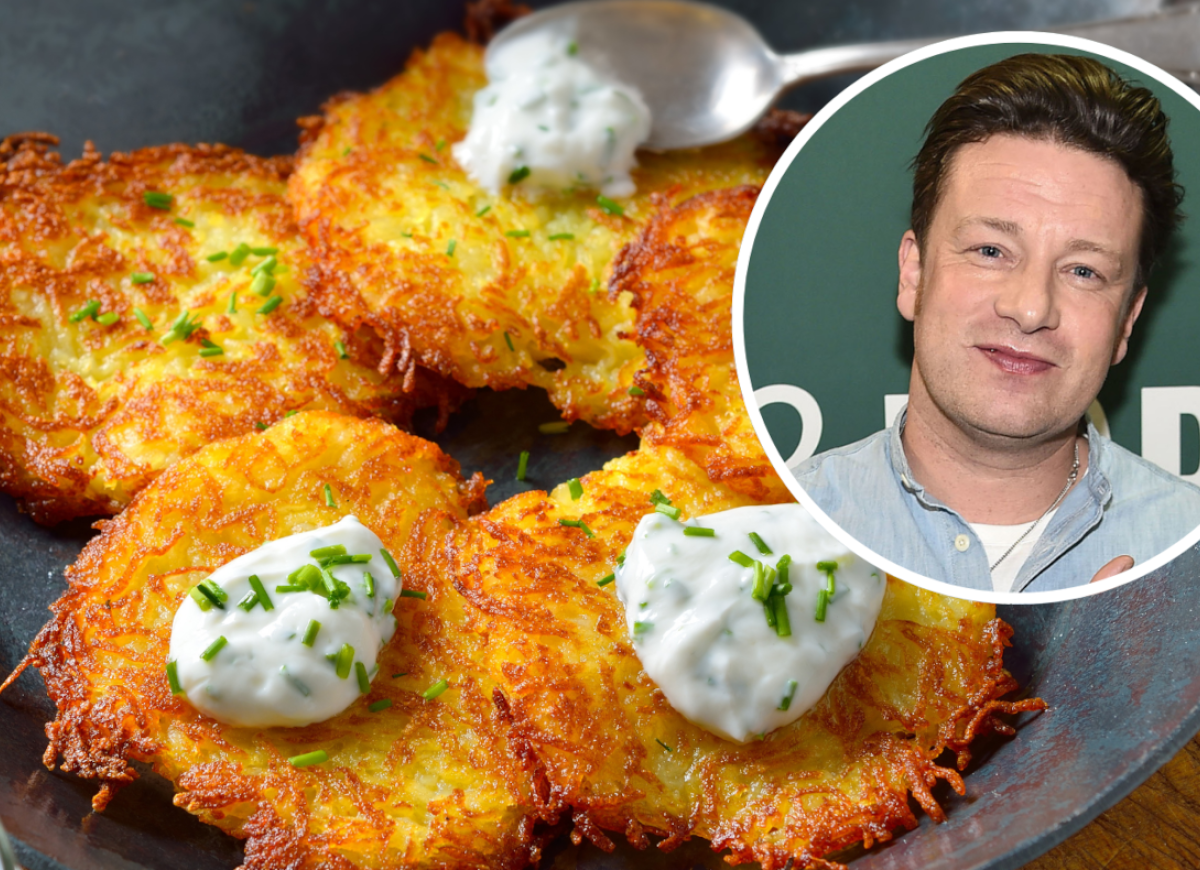 Placki ziemniaczane Jamie Oliver