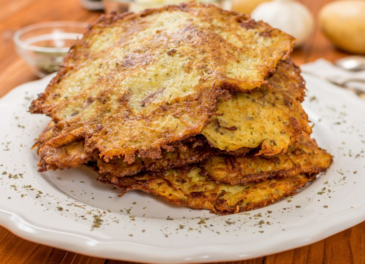 placki ziemniaczane z mąką ryżową