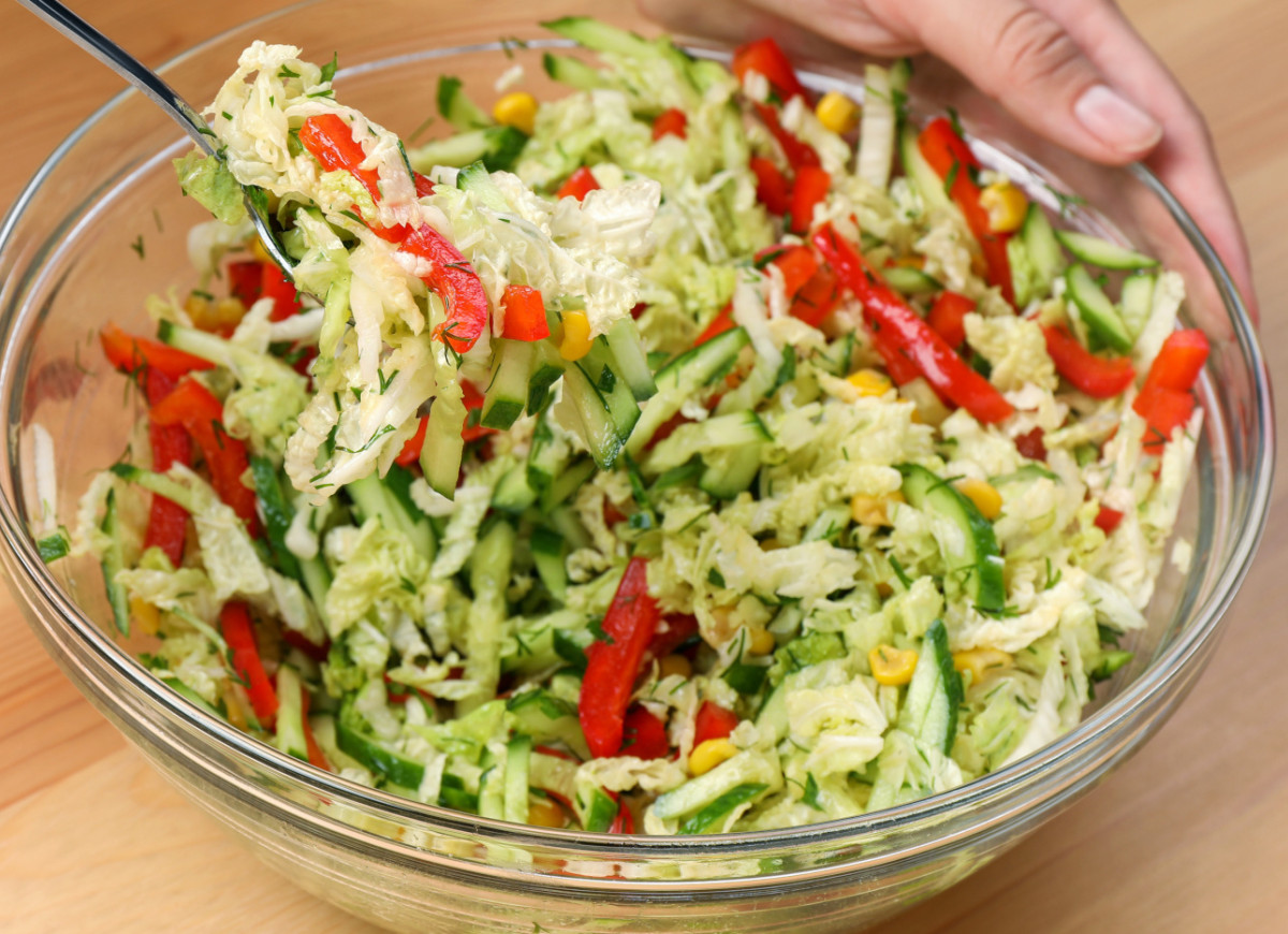 Surówka z kapusty pekińskiej