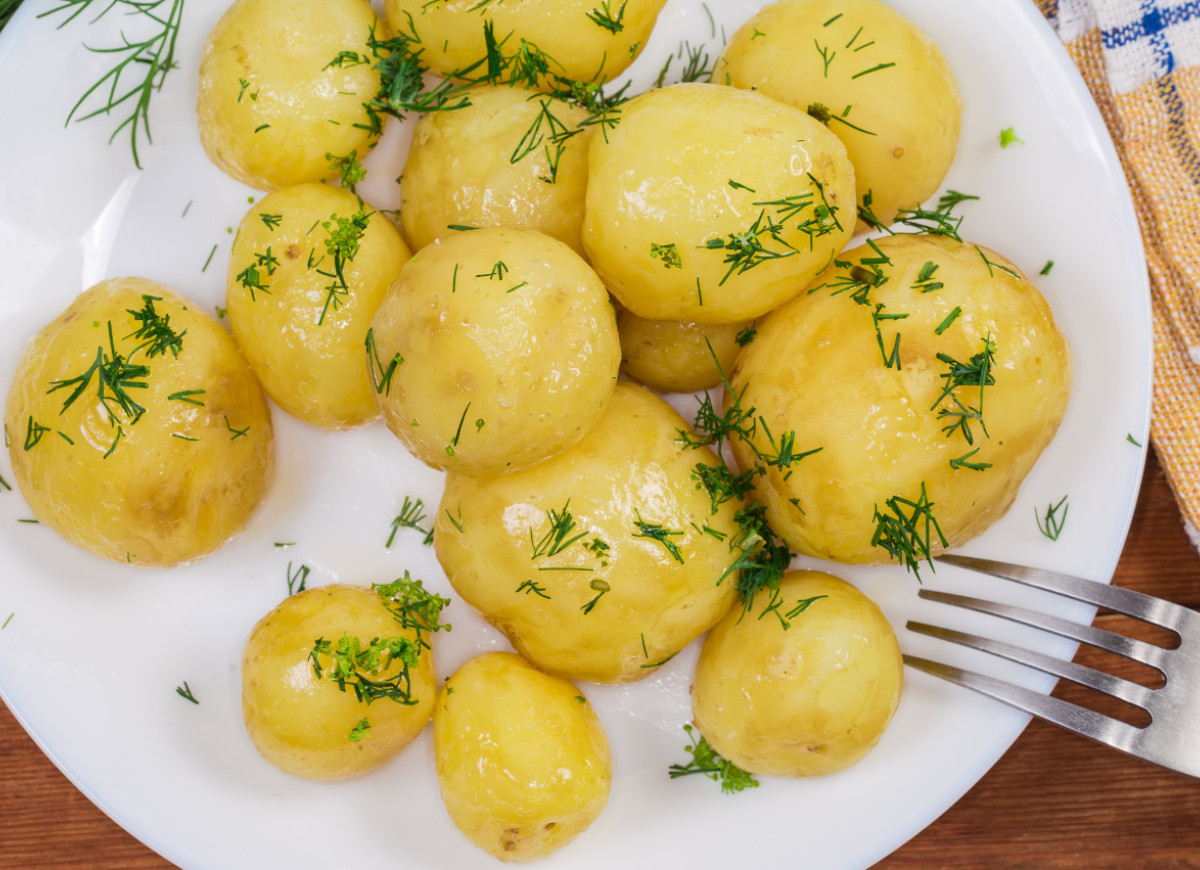 Ziemniaki z mikrofali