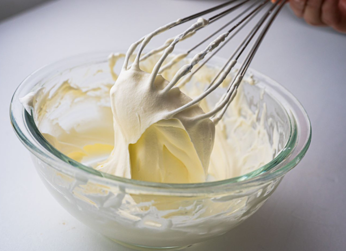 bita śmietana z lemon curd