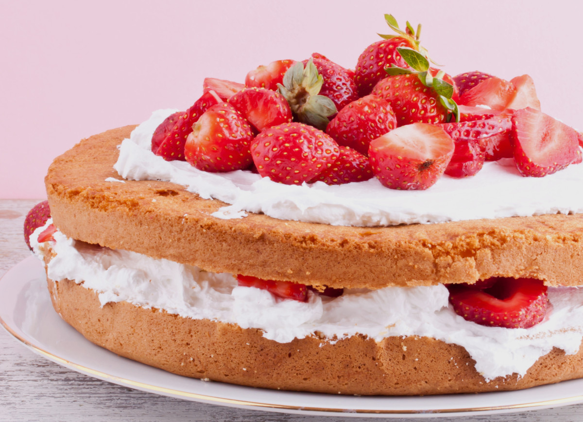 Ciasto z kremem na koniec roku