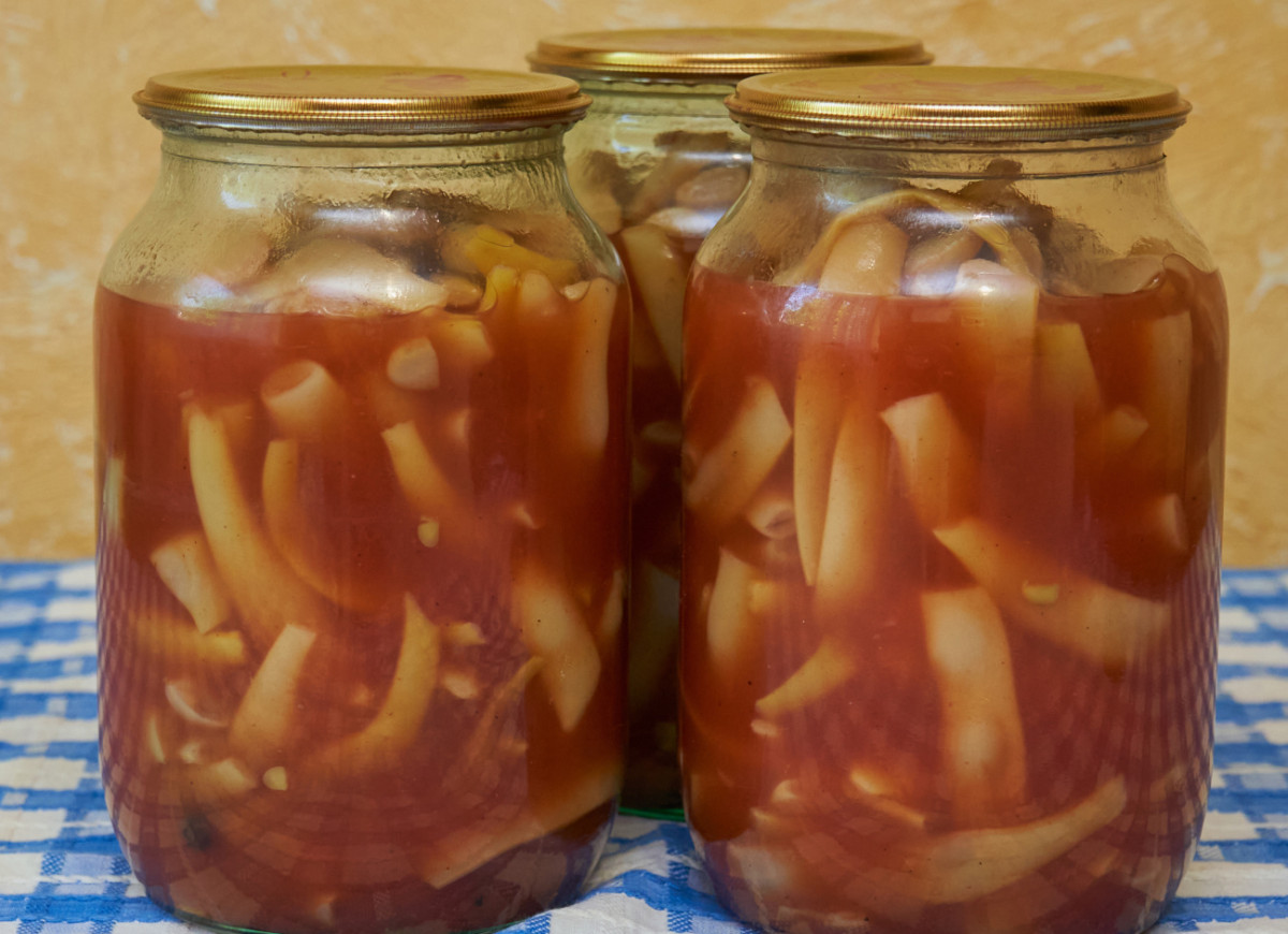 Fasolka szparagowa w pomidorach