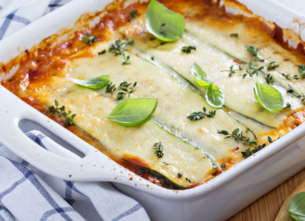 lasagne z cukinii