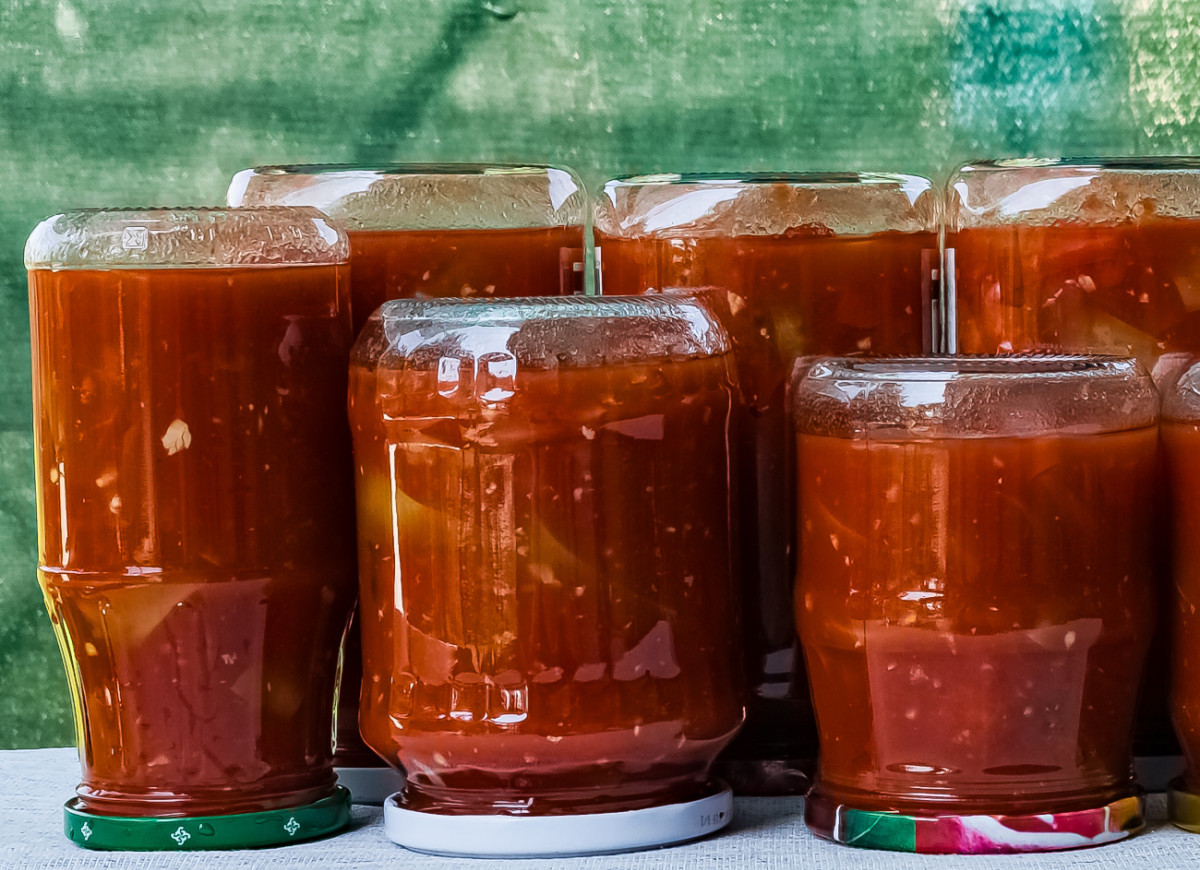 Pasteryzowane słoiki