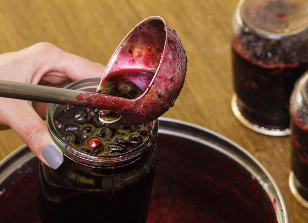 dżem z czarnej porzeczki