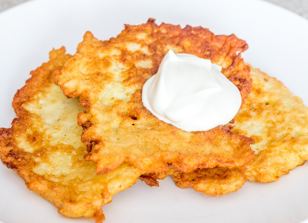 lekkie placki ziemniaczane