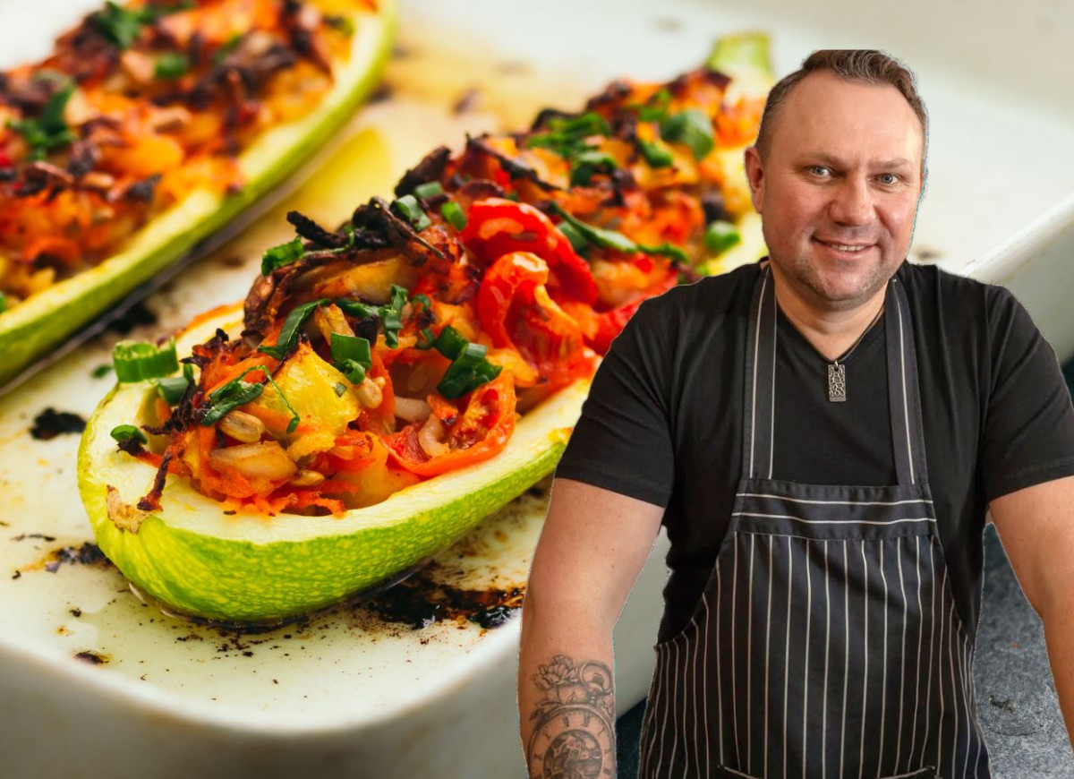 nadziewana cukinia Strzelczyka